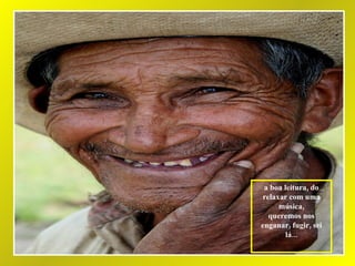 a boa leitura, do relaxar com uma música, queremos nos enganar, fugir, sei lá... 