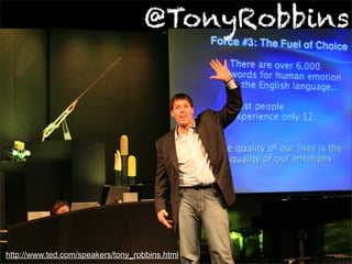 @TonyRobbins




http://www.ted.com/speakers/tony_robbins.html
 
