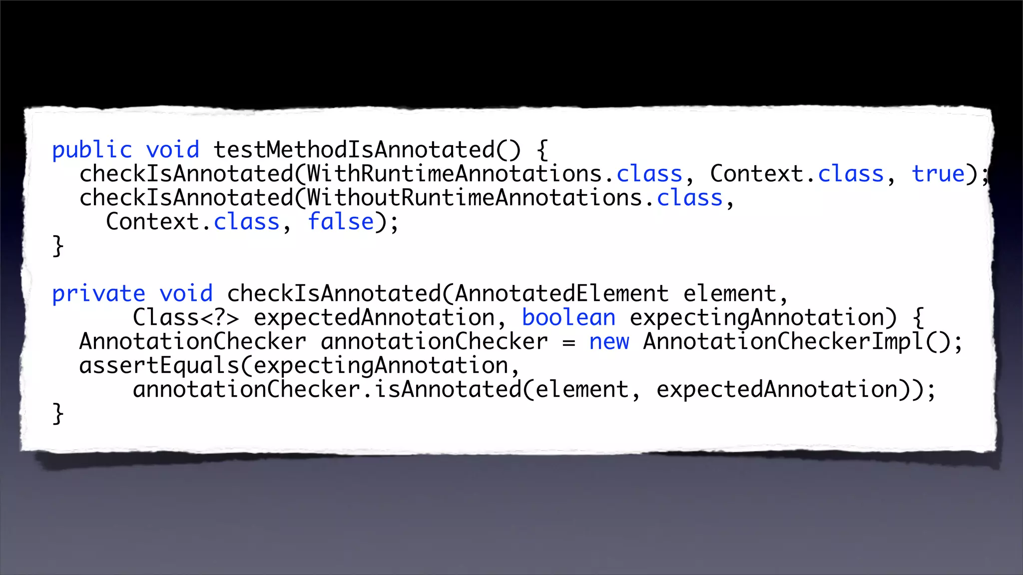 Better Testing Through Behaviour