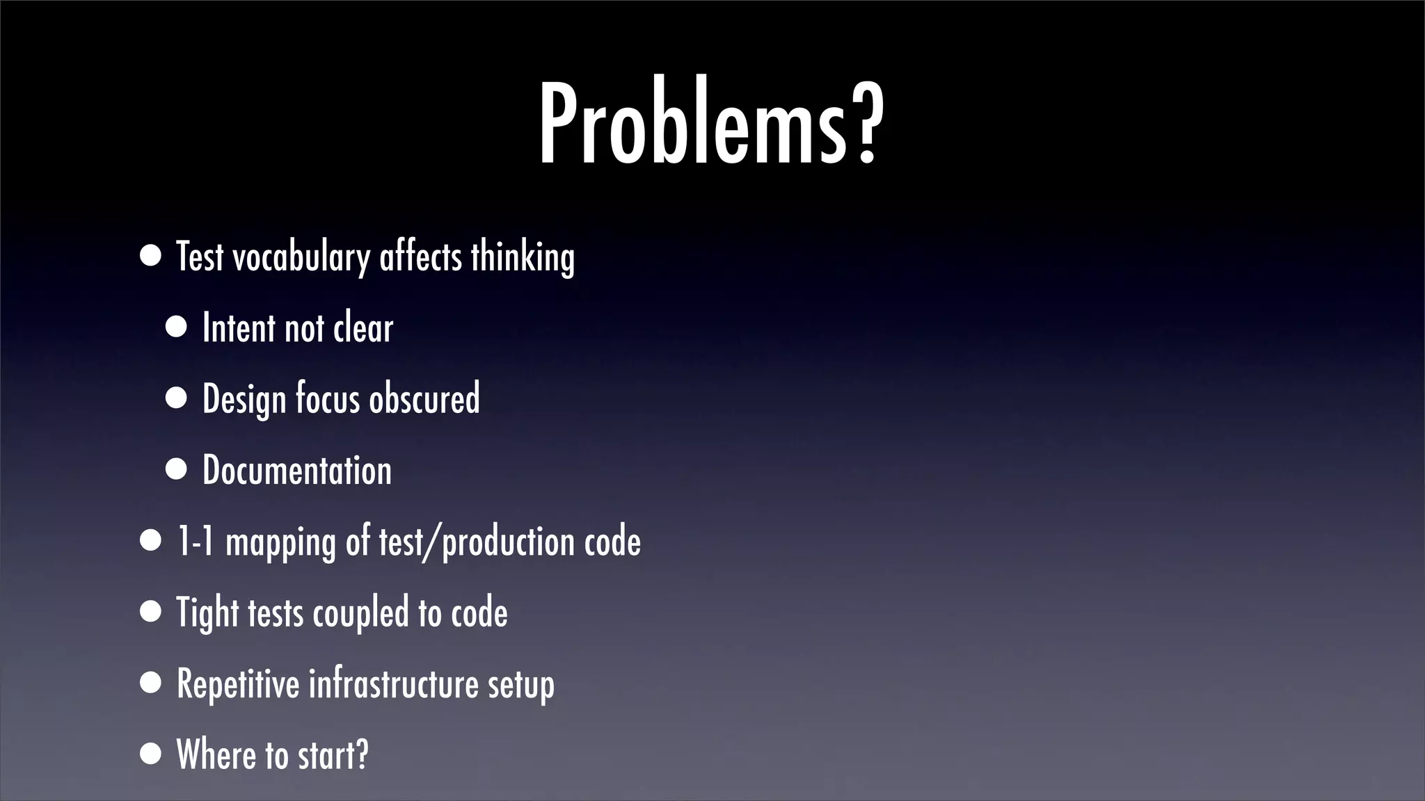 Better Testing Through Behaviour