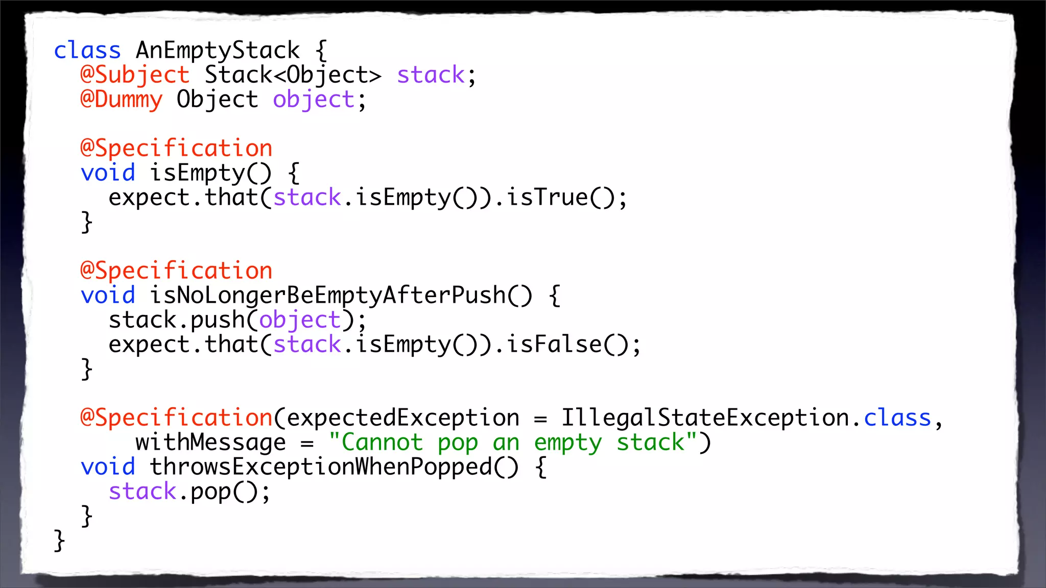 Better Testing Through Behaviour