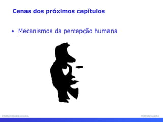 INTERFACE HOMEM-MÁQUINA PROFESSOR SAMUKA Cenas dos próximos capítulos Mecanismos da percepção humana 