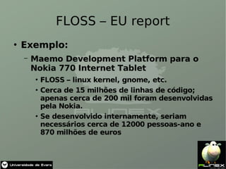 O Software Livre em Portugal