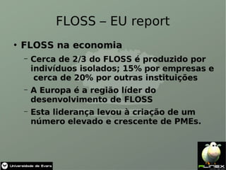 O Software Livre em Portugal