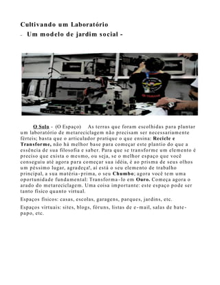 O Tal Do Metareciclagem