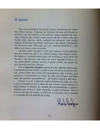 O tamanho da gente - Murilo Cisalpino 