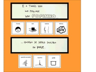 Tomás                     tem             rabiote          fofinho




        quando se senta         sozinho             pote
 