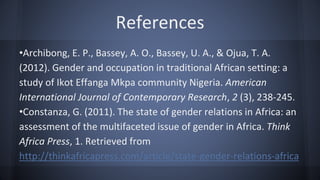 Gender Roles In Different Cultures