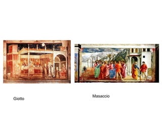 Giotto Masaccio 