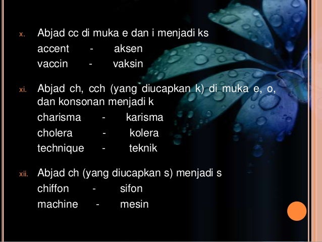 Penulisan Unsur Serapan