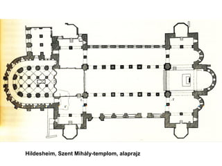 Hildesheim, Szent Mihály-templom, alaprajz
 