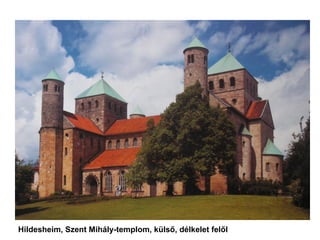 Hildesheim, Szent Mihály-templom, külső, délkelet felől
 