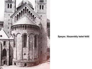 Speyer, főszentély kelet felől  