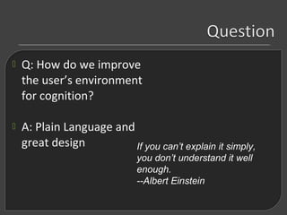 Plain Language: The Clear and Simple Content Strategy | PPT