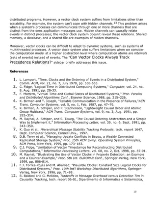 Vector Clocks | PDF
