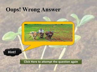 Oops! Wrong Answer
Click Here to attempt the question again
Hint!
 
