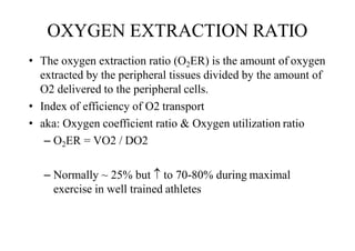 O2 and co2-transport | PPTX