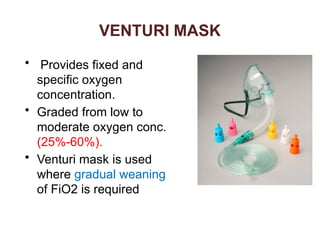 V Mask Fio2 O2 devices in apediatrics presentation.pptx