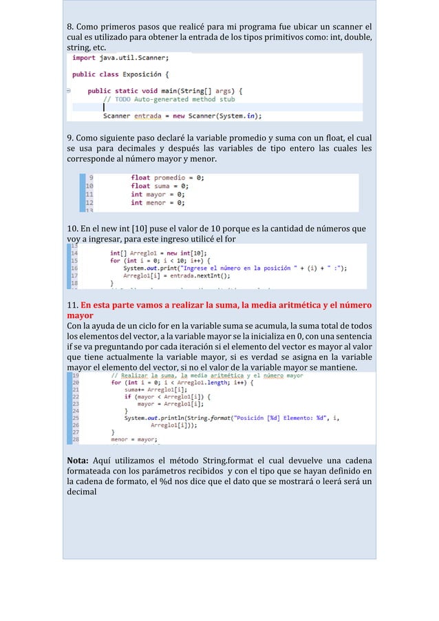 Programacion ejercicio unidimensional-convertido | PDF