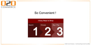 So Convenient !
Search Choose Buy / Pay
3 Easy Steps to Shop
 