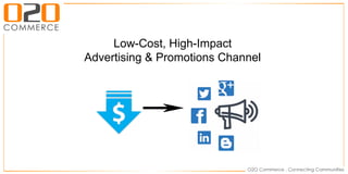 Low-Cost, High-Impact
Advertising & Promotions Channel
 