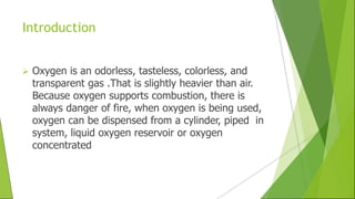 O2 therapy presentation | PPTX