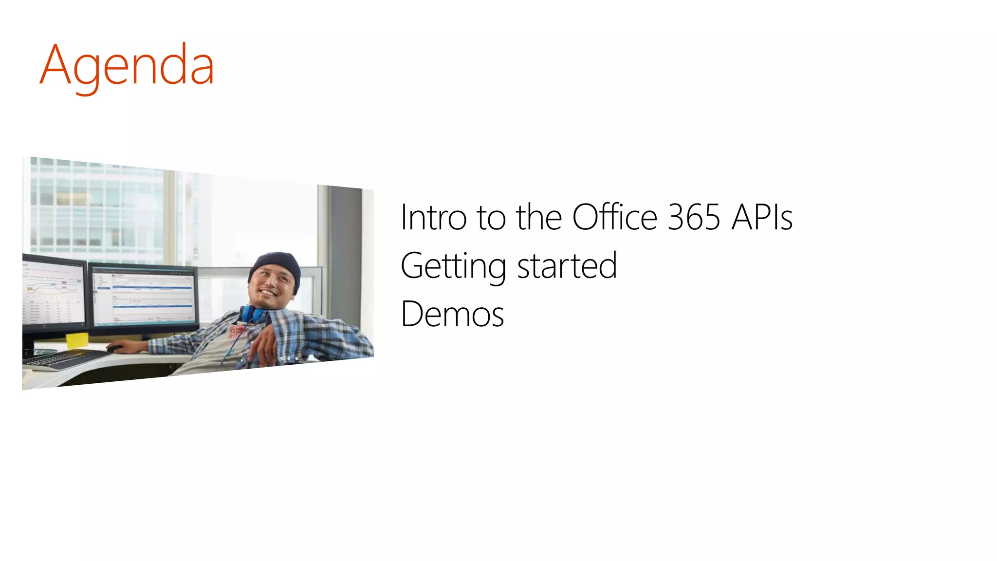 Getting started with Office 365 APIs | PPT
