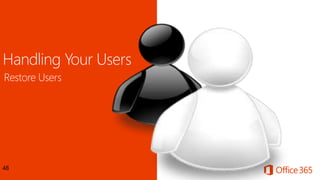 Handling Your Users
48
 