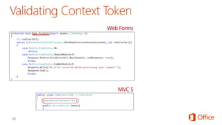 Web Forms
MVC 5
 