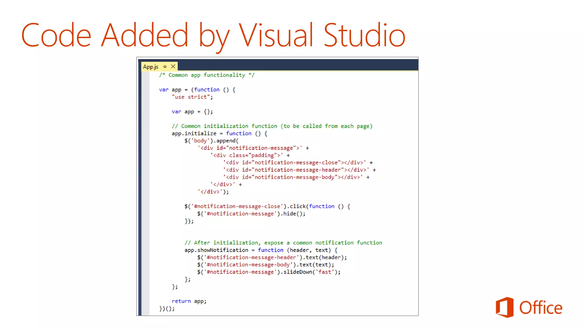   O365 DEVCamp Los Angeles June 16, 2015 Module 05 Hook into Apps for Office