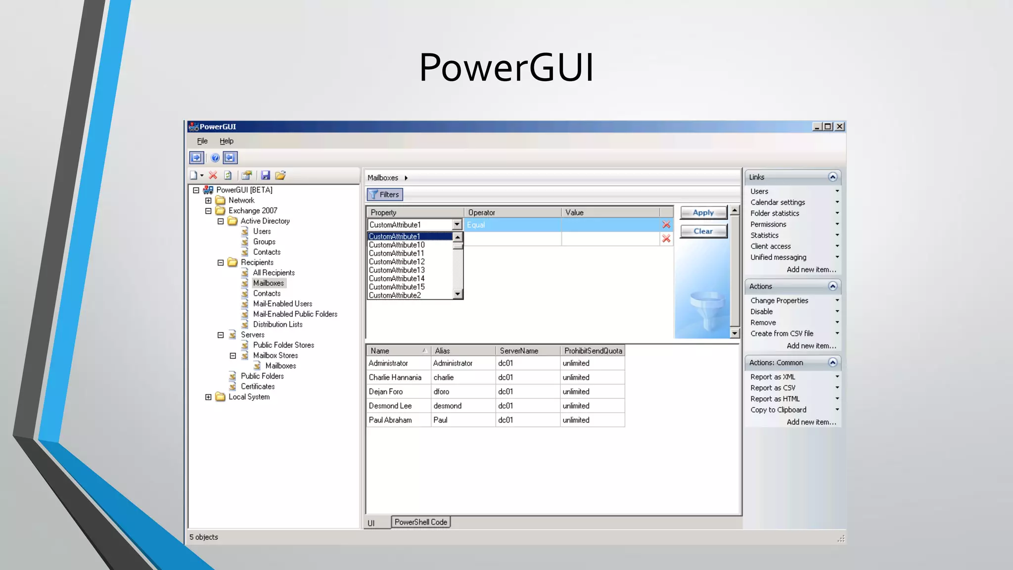 PowerGUI
 