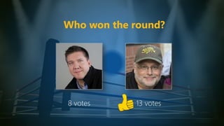 Who won the round?
8 votes 13 votes
 
