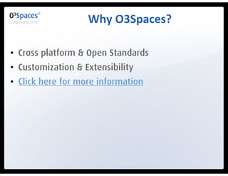O3Spaces Workplace - What is O3Spaces? | PDF