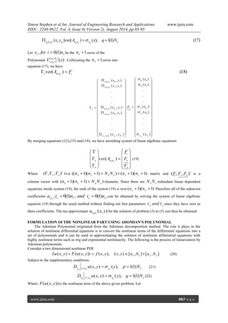 Catalan Tau Collocation for Numerical Solution of 2-Dimentional ...