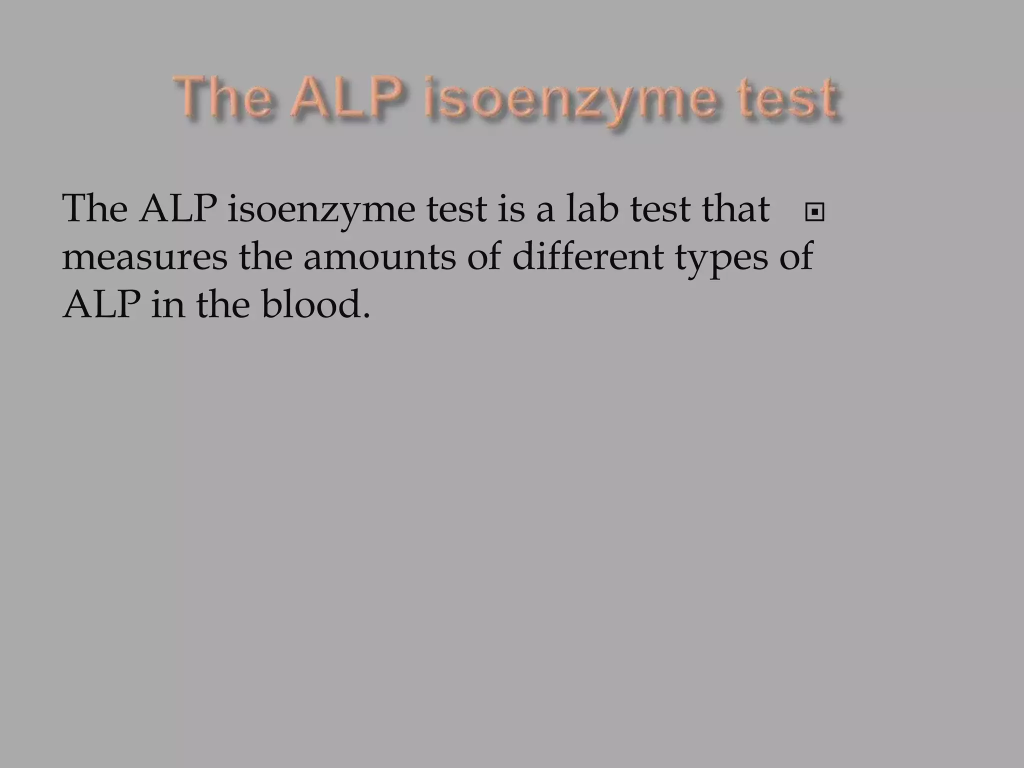 Alkaline phosphatase (alp) | PPTX