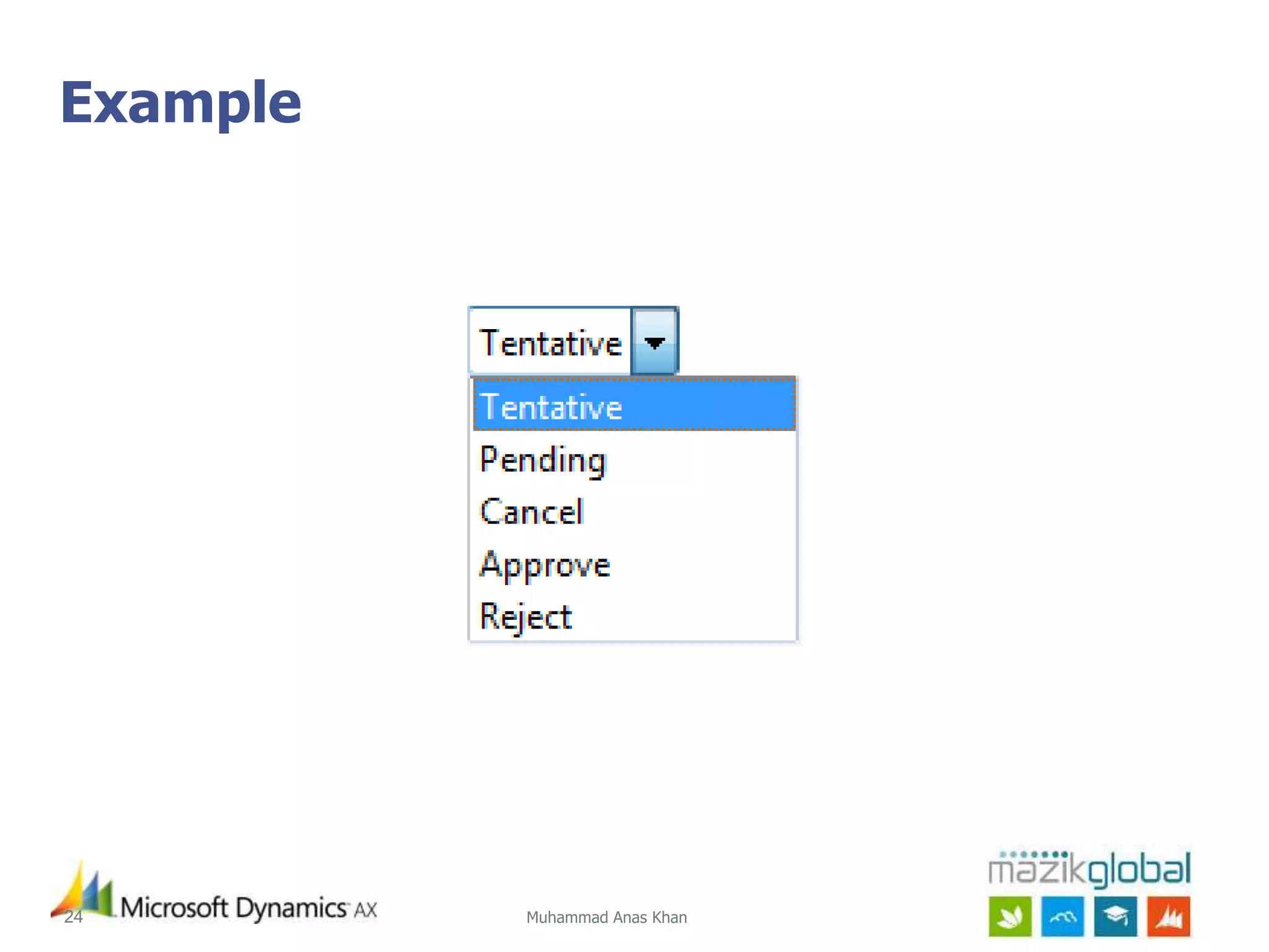 Muhammad Anas Khan24
Example
 