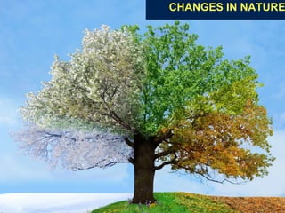 CHANGES IN NATURE
 