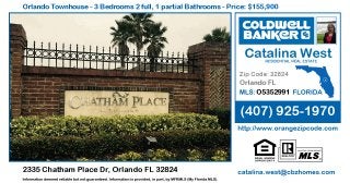 Homes for Sale in Orlando - 2335 Chatham Place Dr, Orlando FL 32824