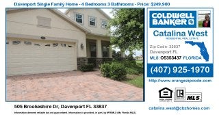 Homes for Sale in Davenport - 505 Brookeshire Dr, Davenport FL 33837