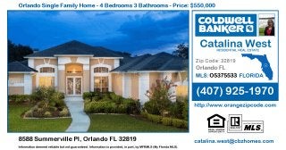 Homes for Sale in Orlando - 8588 Summerville Pl, Orlando FL 32819