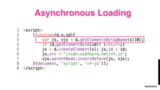 #webrebels
Title Text
Asynchronous Loading
 