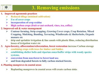Strategies for Mitigation and Adaptation in Agriculture in context to ...