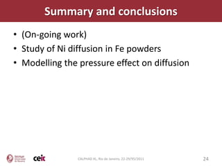 Diffusion in Fe-Ni PM alloys: microstructure and DICTRA simulations | PDF