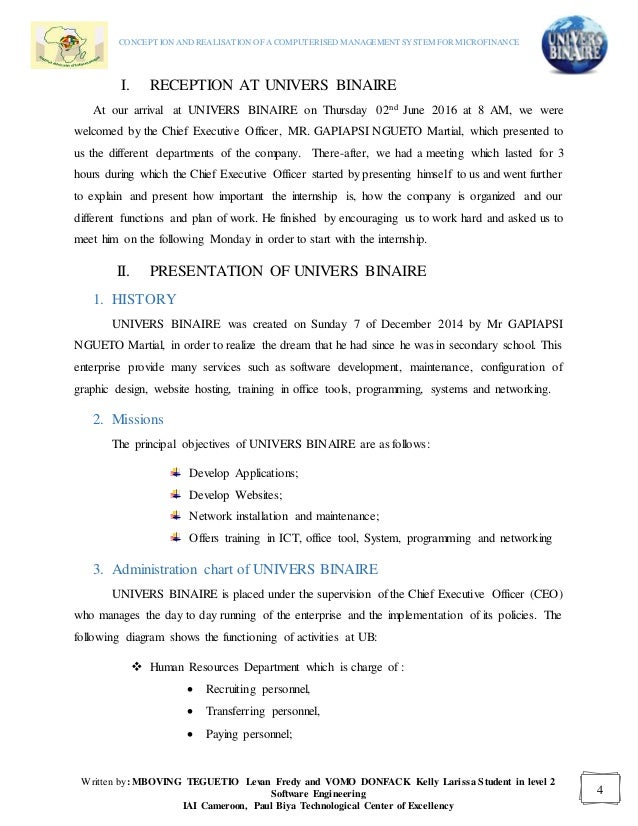 computerized management of microfinance