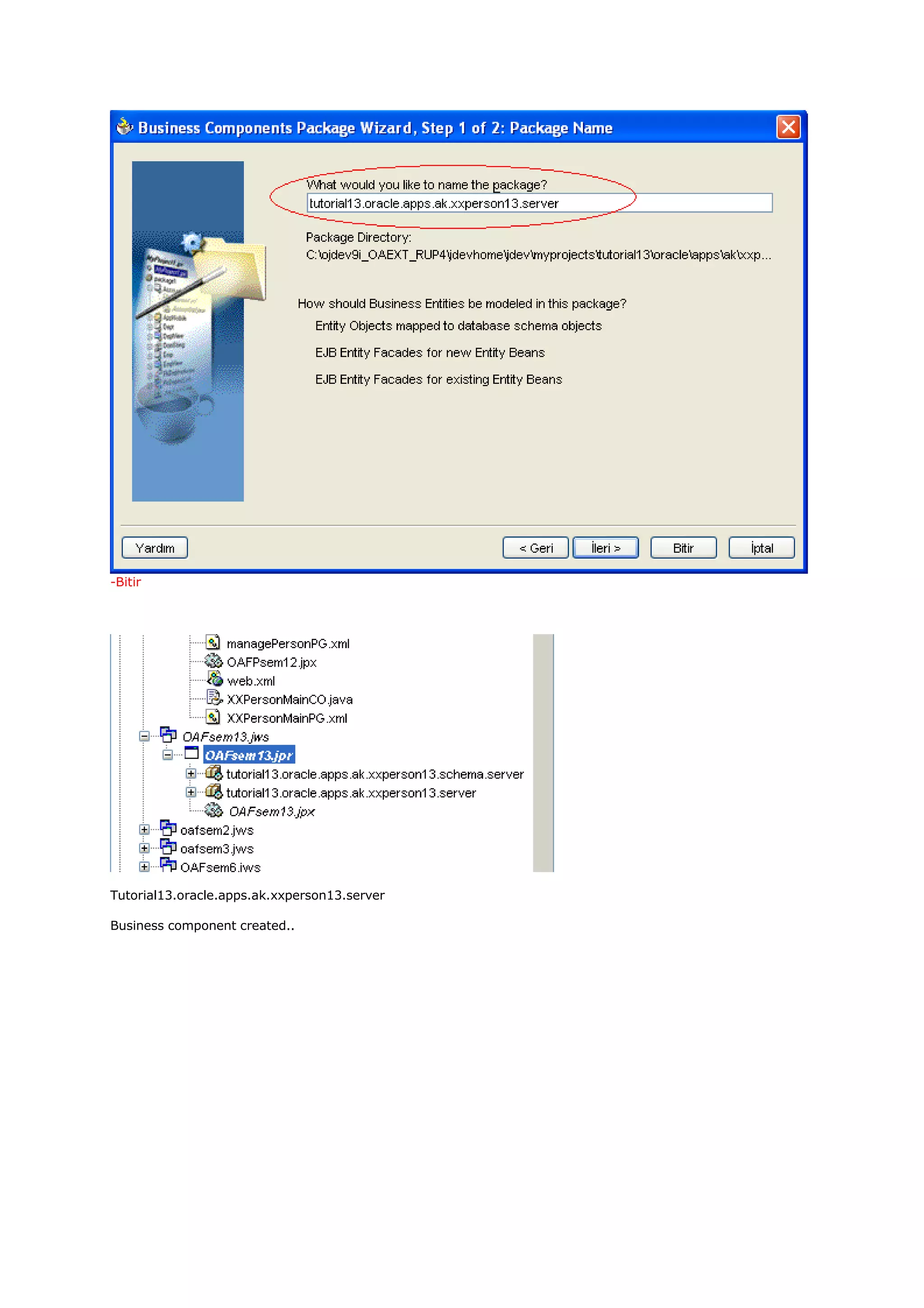 Oa Framework Tutorial