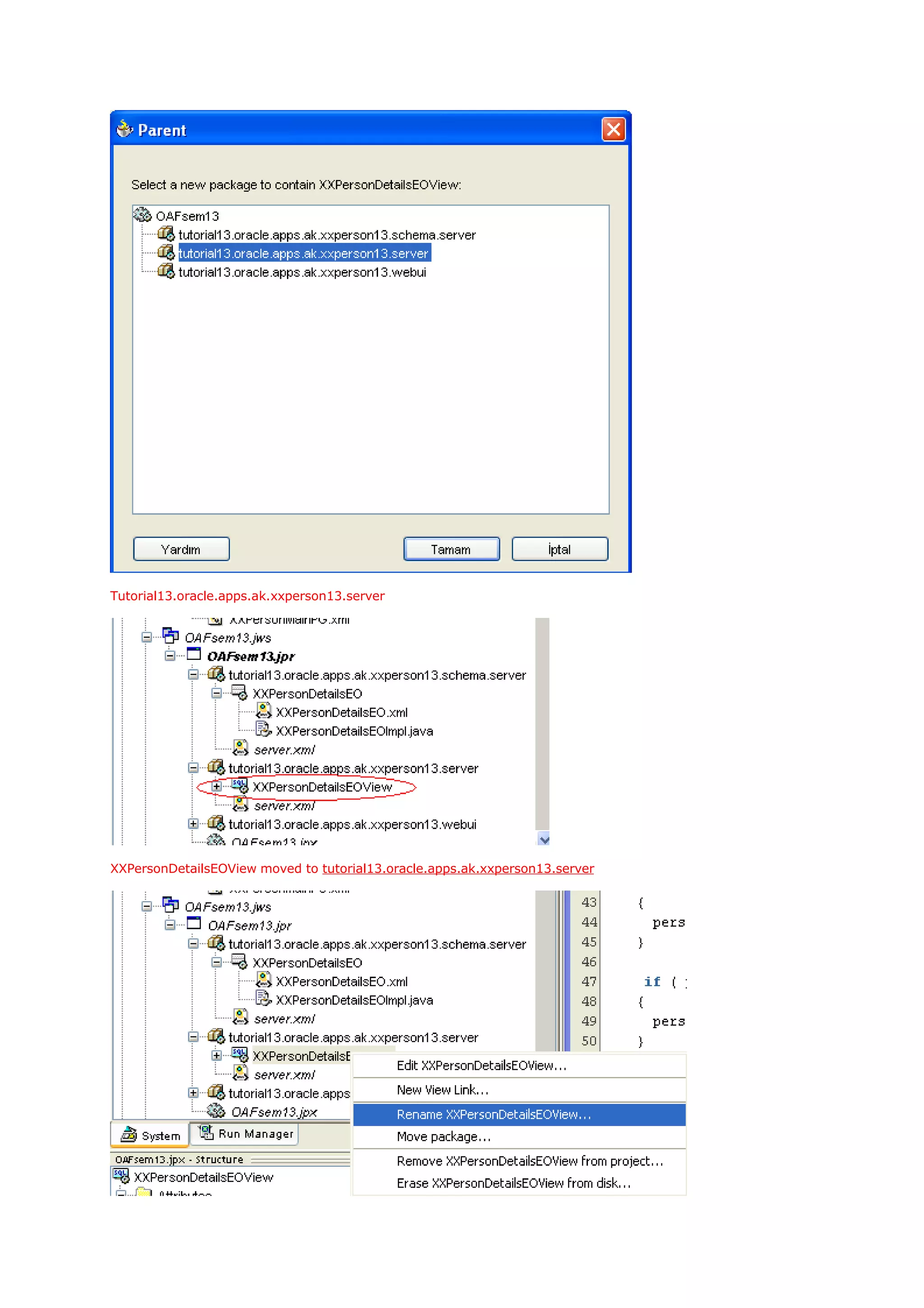 Oa Framework Tutorial
