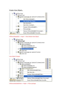 Oa Framework Tutorial