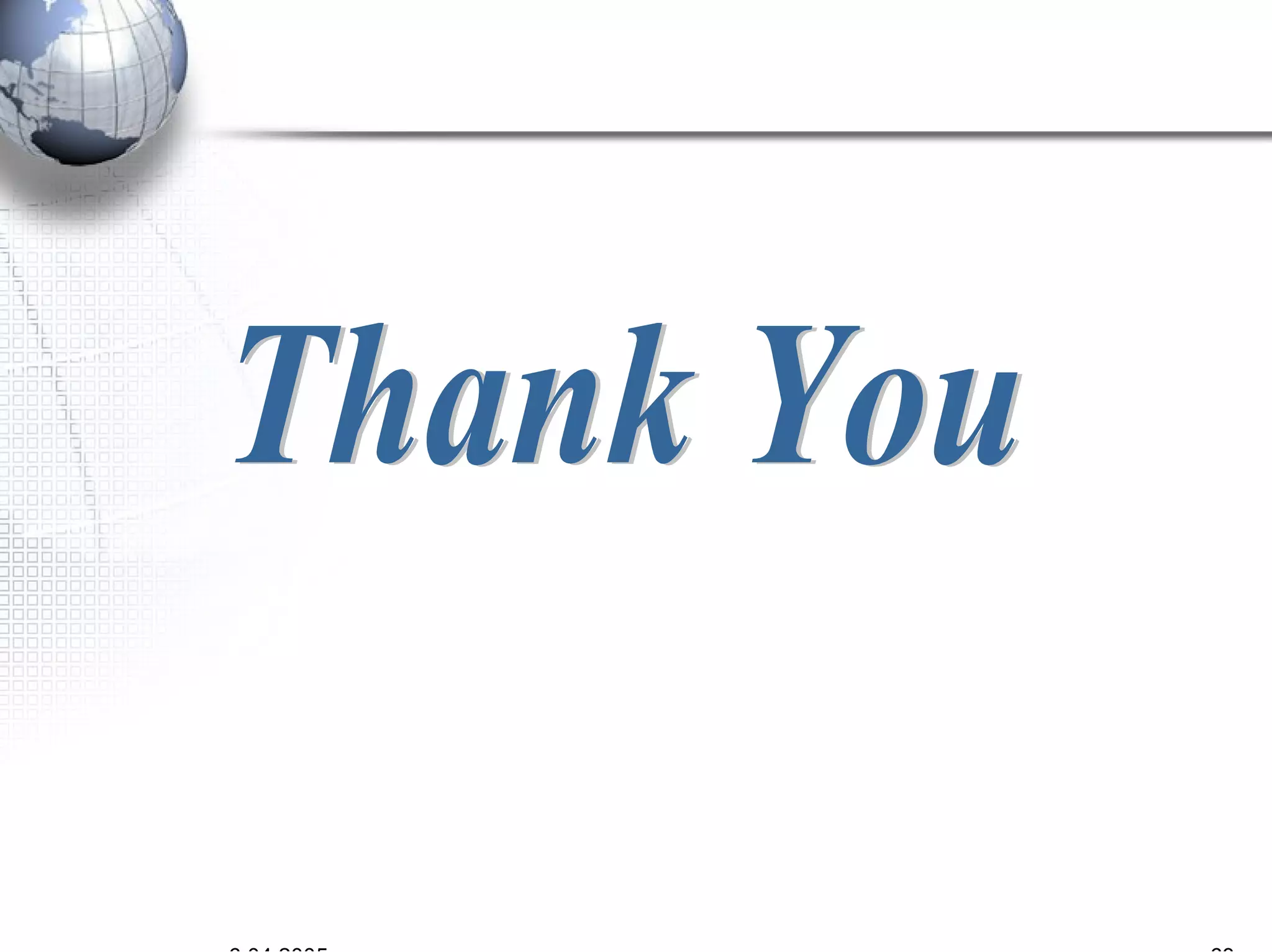 6.04.2005 Thank You 