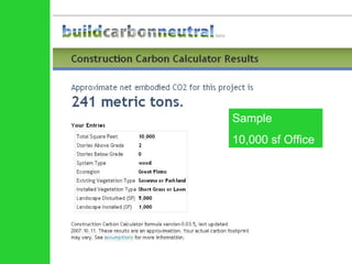 Sample 10,000 sf Office 