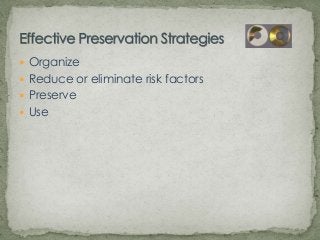  2008 – email, preservation tools and techniques